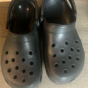 CROCS Black Classic Clogs